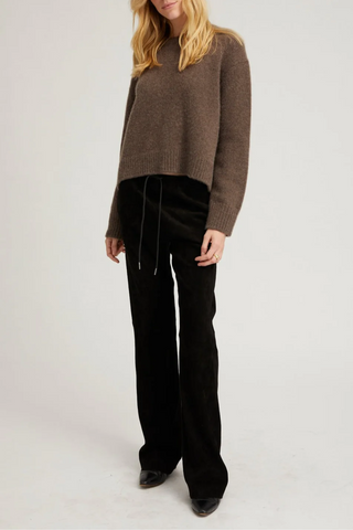 Heavy Cashmere Sweater | Truffle