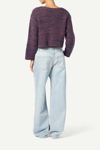 Charlene Cropped Welt Pocket Jacket | Cimarron Multi