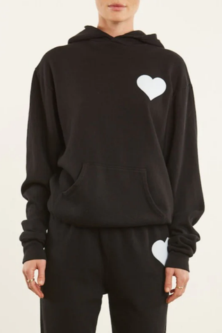 Heart Hoodie | Black