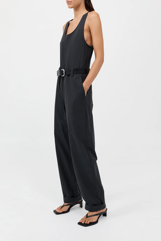 Organic Cotton Jumpsuit | Black