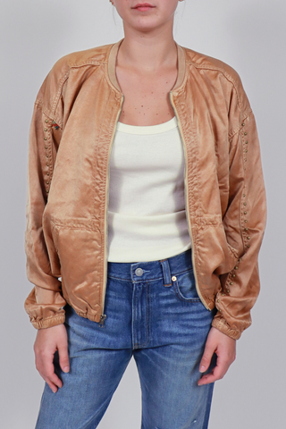 Canyonkid Home/Stud Satin Bomber/Shell | Sunsetcrest Glass