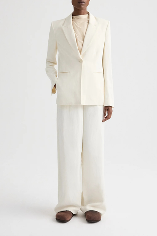 Her Fit Blazer | Bone