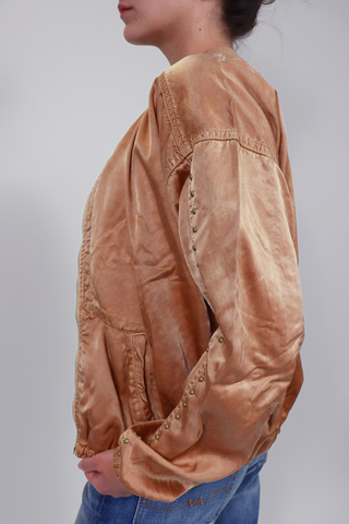 Canyonkid Home/Stud Satin Bomber/Shell | Sunsetcrest Glass