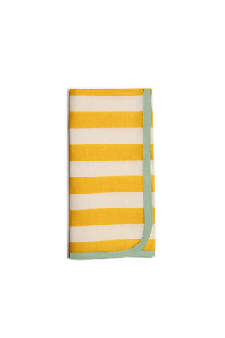 Large Napkins Set Of 6 | Riviera Giallo