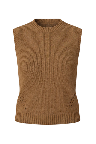 Priscilla Knit Top | Umber
