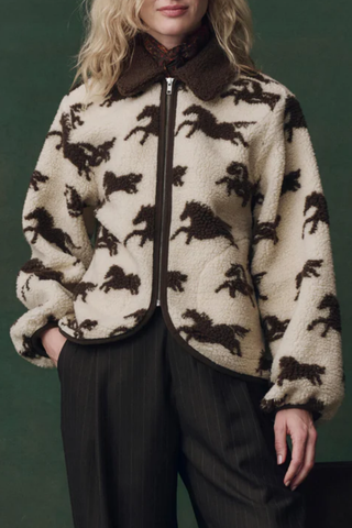 The Pasture Jacket | Cream w/ Hickory