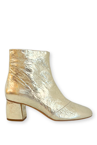 Craquel' Ankle Boots | Platino