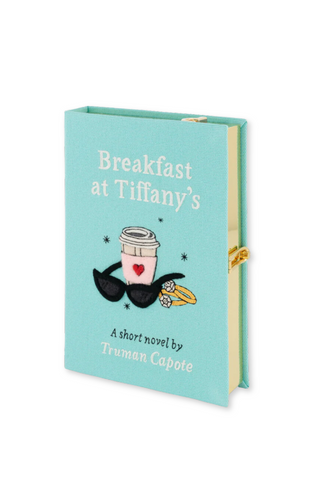 Breakfast at Tiffany's Book Clutch