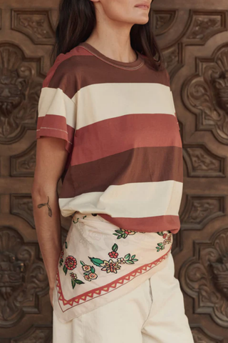 The Derby Silk Bandana | Cream
