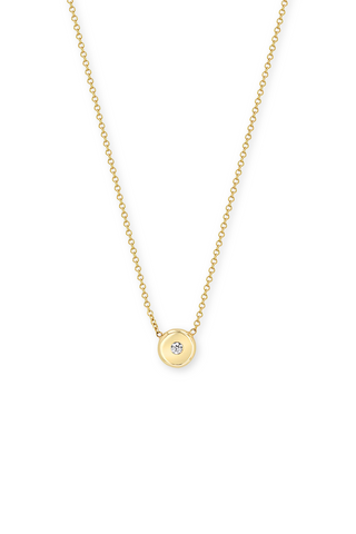 14k Diamond Nugget Necklace