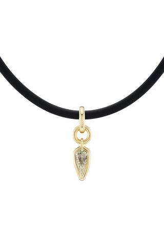 Carriage Pendant | Long Shield Diamond