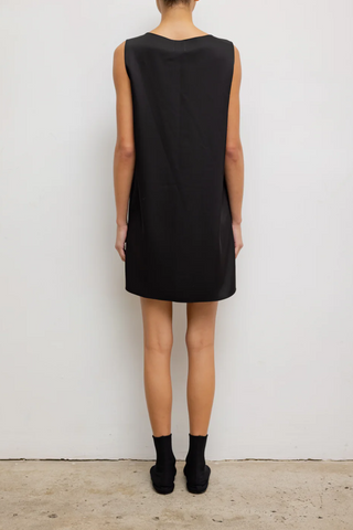 Barb Sleeveless Mini Dress | Black