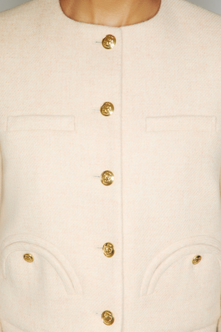 All Inn Shamo Bolero | Cream