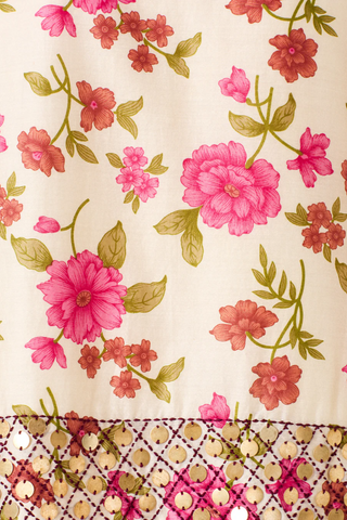 Stevie Camellia Coin Shirt | White Camellia