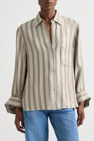 Next Morning Shirt | Ivory/Green