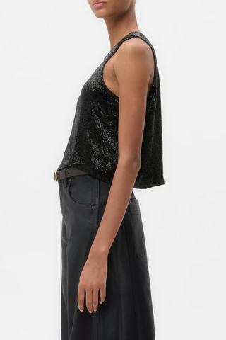 Micro Cut Bugle Tank | Black