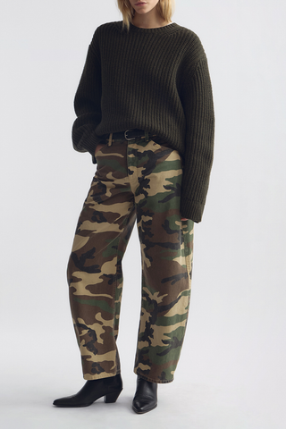 Tribeca Cotton Pant | Khaki Overdyed Camo