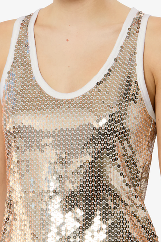 Renelle Tank | Gold