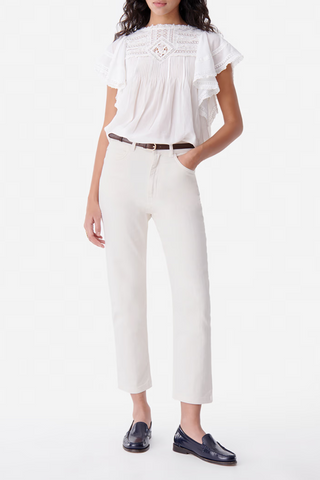 Calisson Blouse | Blanc