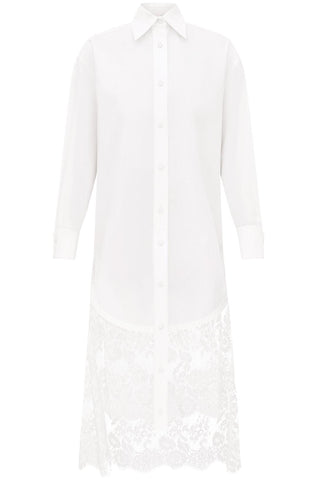 Valiant Lace Tunic Shirt | Ivory