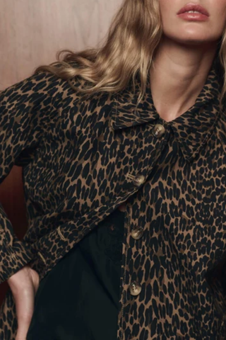The Trench Coat | Dark Leopard