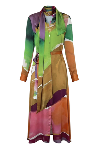 Critique Silk Dress | Nature Abhors A Vacuum