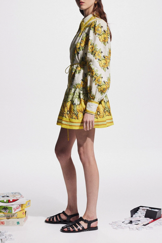 Gisela Mini Dress | Yellow