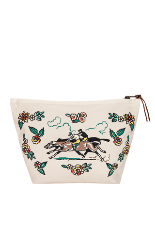The Derby Pouch | Cream