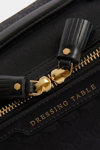 Logo Dressing Table Bag | Black