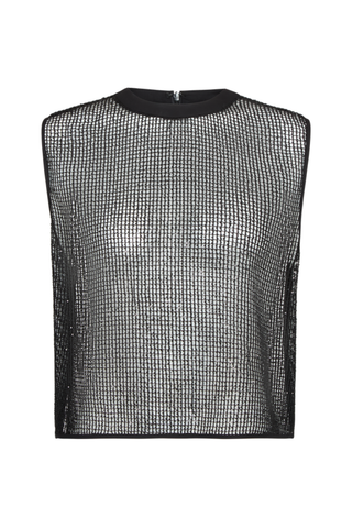 Short Muscle Tank | Black