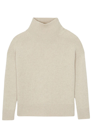 Ulla Funnel Neck Sweater | Organic