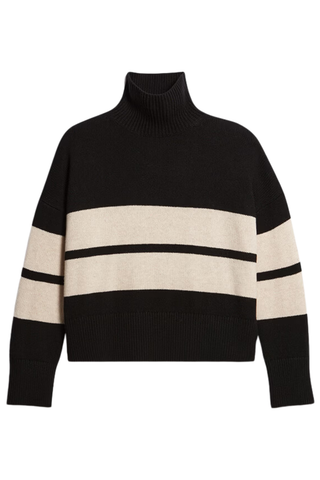 Malo Sweater | Noir/Ecru