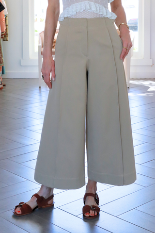 Sascha Cropped Trouser | Sahara