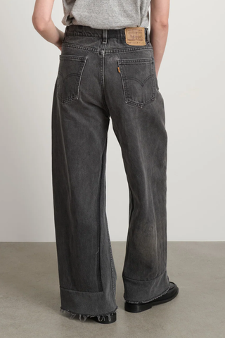 Vintage Reworked Culotte | Vintage Black