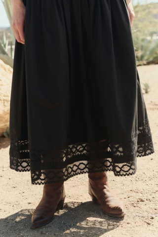 The Structured Victorian Skirt | Black