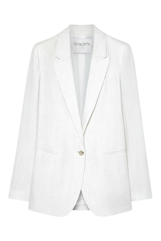 Chic Linen Cloth Jacket | Crystal