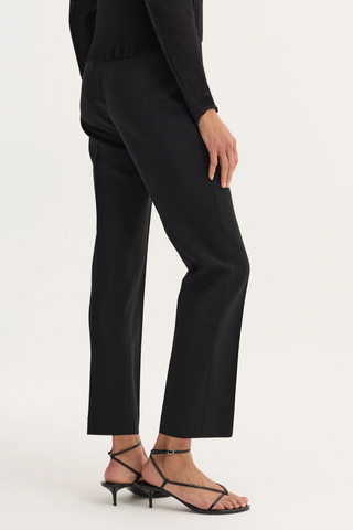 Cigarette Leg Trousers | Black