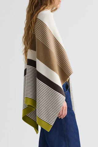 Wrapped Around Poncho | Multi