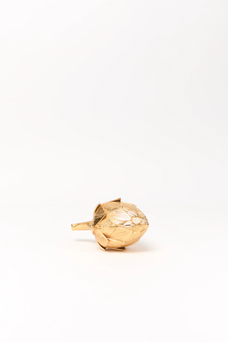 Isabella Artichoke Clutch | Gold