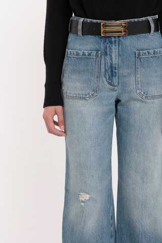 Alina Jean | Worn Blue Wash