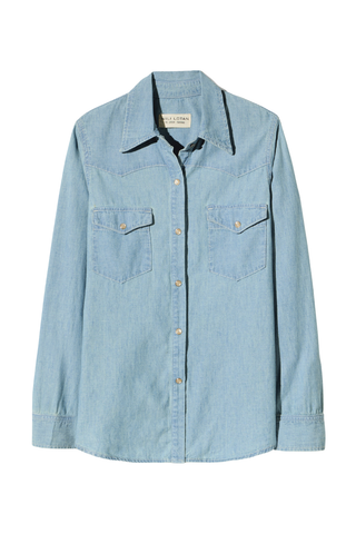 Travis Chambray Shirt | Indigo