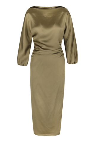Ezra Dress | Taupe