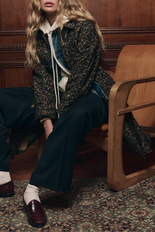 The Trench Coat | Dark Leopard