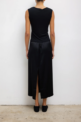 Barb Midi Skirt | Black