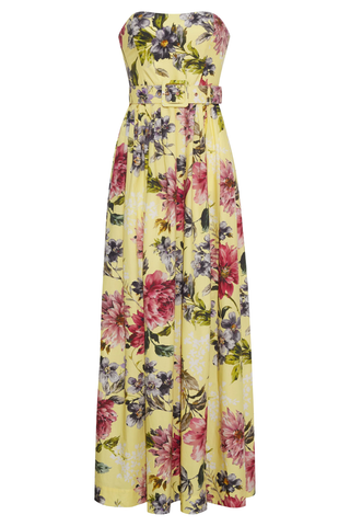 Greenfield Dress | Margaux Bloom Lemon