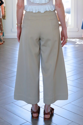 Sascha Cropped Trouser | Sahara