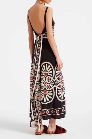 Slip-Around Dress | Medallion