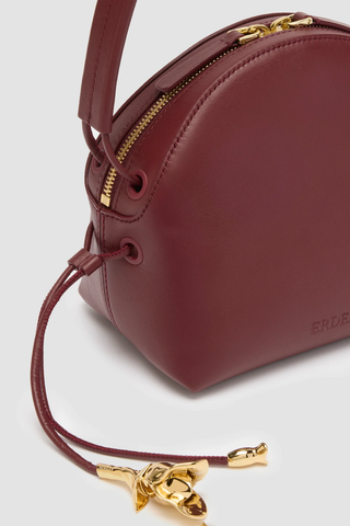 Flora Shoulder Bag | Bordeaux