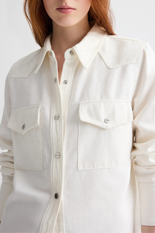 Ranchers Daughter Shirt | White