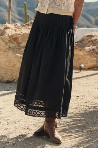 The Structured Victorian Skirt | Black